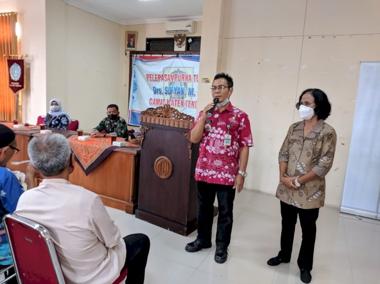 Pelepasan Purna Tugas Camat Klaten Tengah