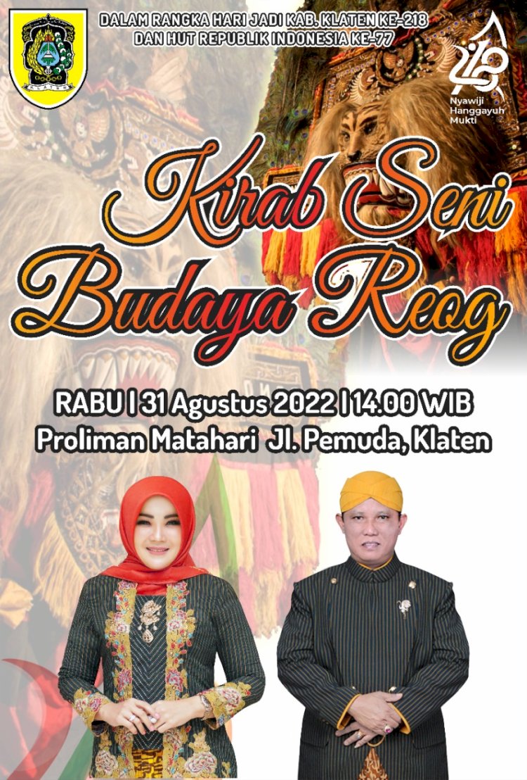 Saksikanlah Kirab Seni Budaya Reog