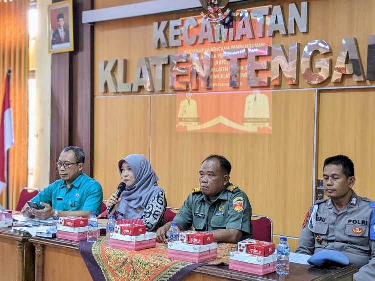 Musrenbang RKPD Kab.Klaten Tahun 2024 Kecamatan Klaten Tengah