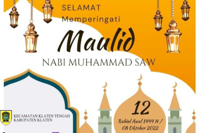 Memperingati Hari Maulid NABI MUHAMMAD.SAW
