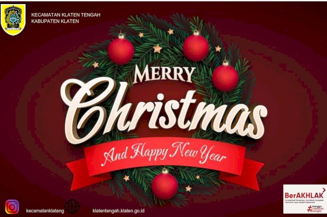 Selamat Hari Raya Natal dan Tahun Baru 2023