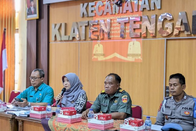 Musrenbang RKPD Kab.Klaten Tahun 2024 Kecamatan Klaten Tengah