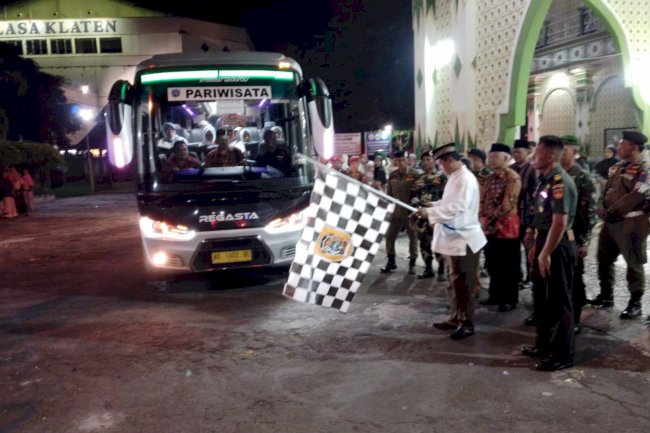 Pelepasan Calon Jemaah Haji di Masjid Raya