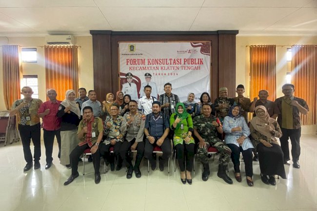 Forum Konsultasi Publik Kecamatan Klaten Tengah