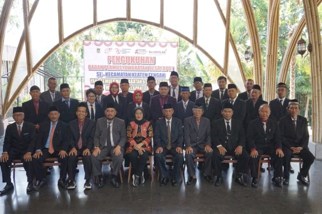 Pengukuh BPD Se-Kecamatan Klaten Tengah