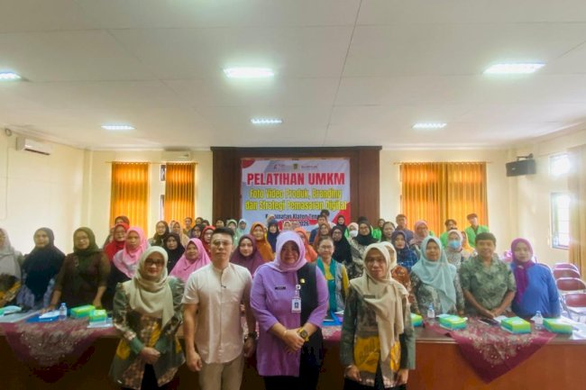 Kecamatan Klaten Tengah Gelar Pelatihan UMKM Foto, Video Produk, Branding dan Strategi Pemasaran Digital Marketing