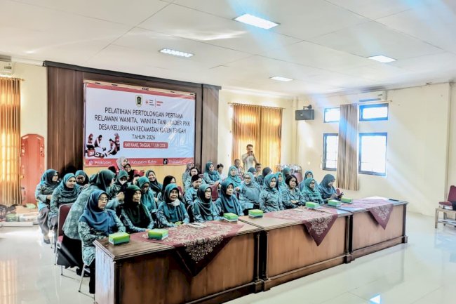 Pelatihan Pertolongan Pertama bagi Relawan Wanita dan Kader PKK Kecamatan Klaten Tengah