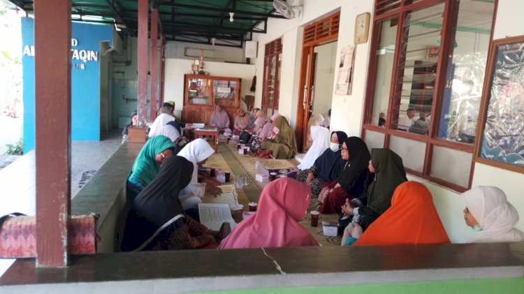 Sholat Subuh Berjama'ah bersama Forkompimcam Klaten Tengah putaran ke-5 di Masjid Hidayatullah Candirejo Kelurahan Tonggalan