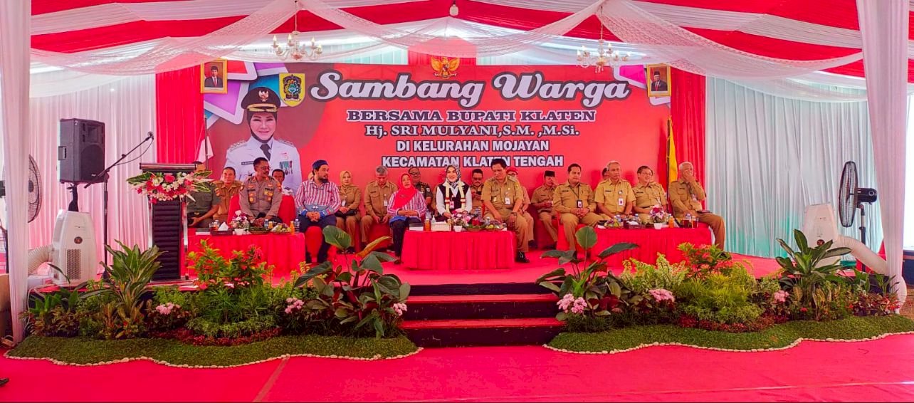 Sambang Warga dii Kelurahan Mojayan Tahun 2024