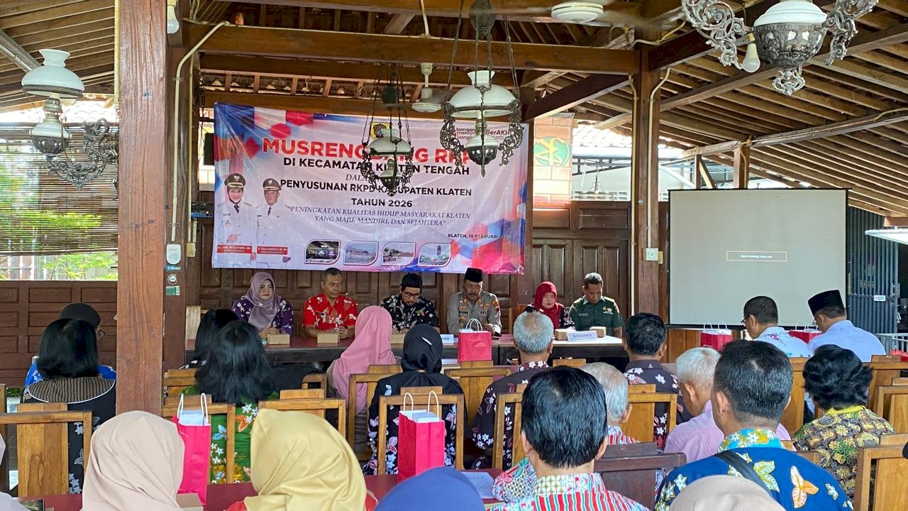 MUSRENBANG KEC.KLATEN TENGAH