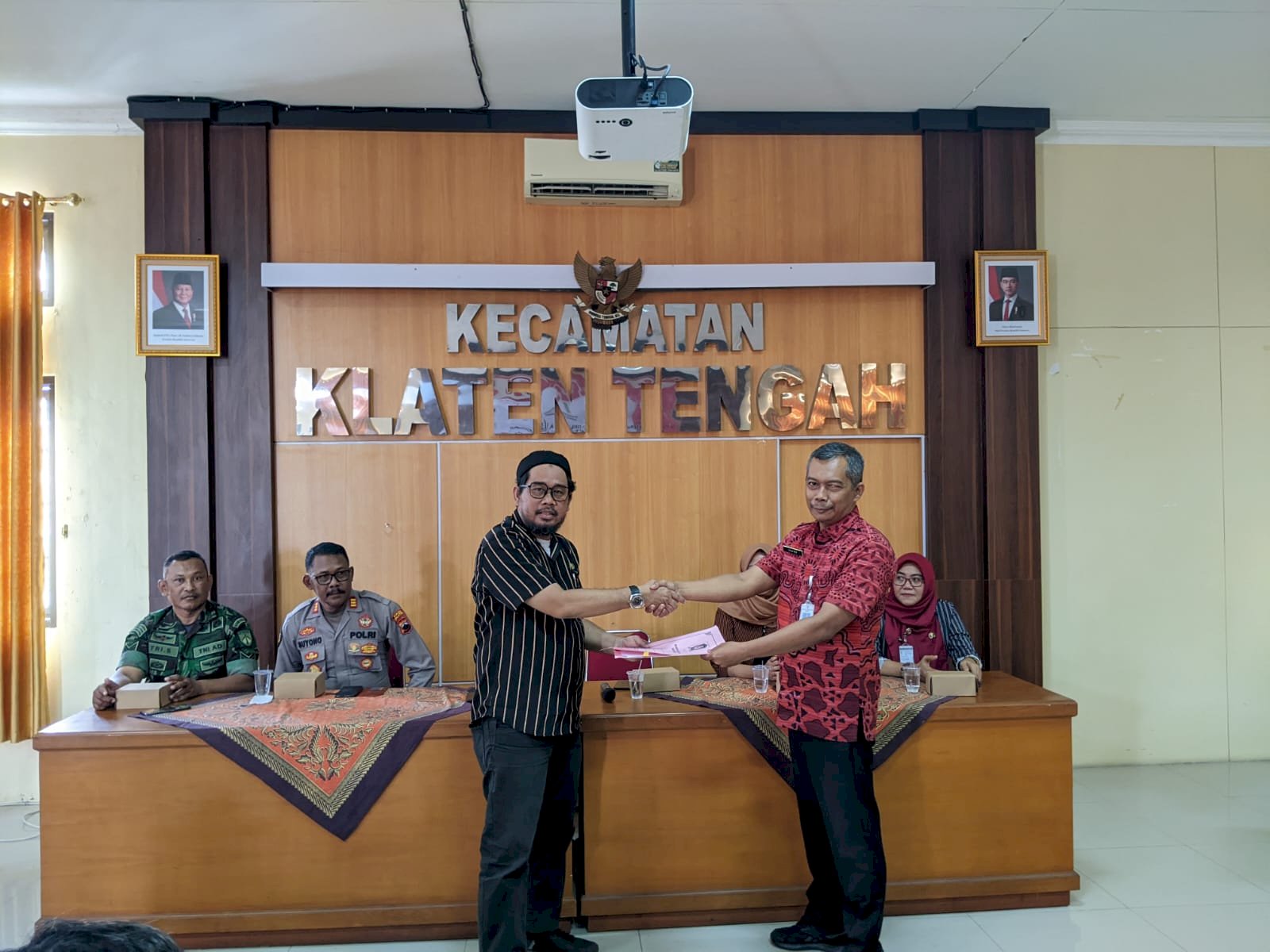 Serah Terima Jabatan Camat Klaten Tengah