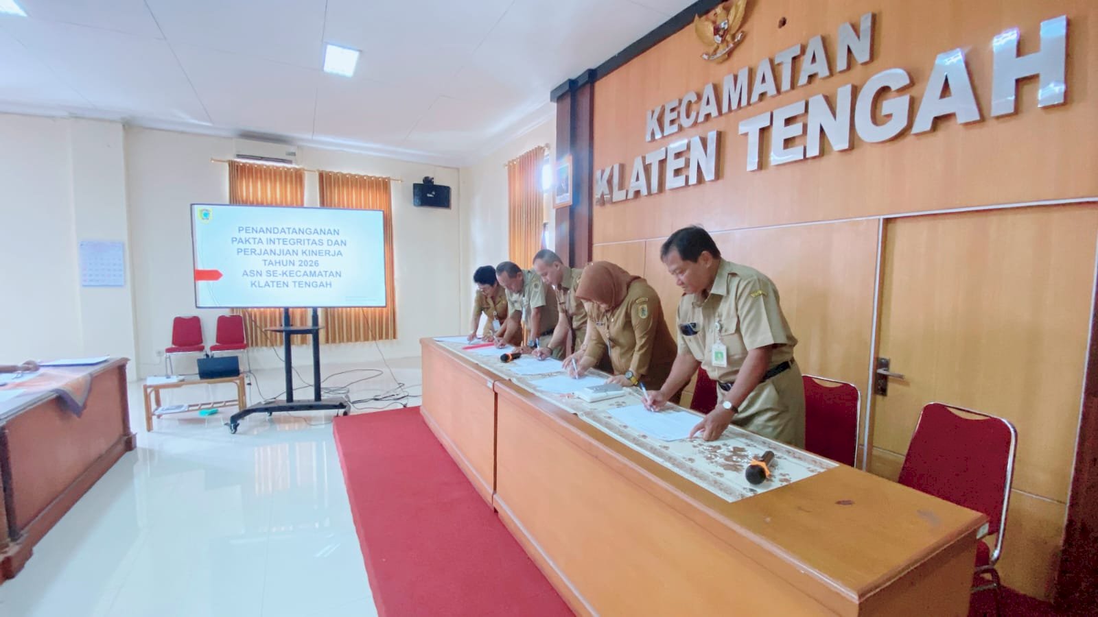 Penandatangan Fakta Integritas 