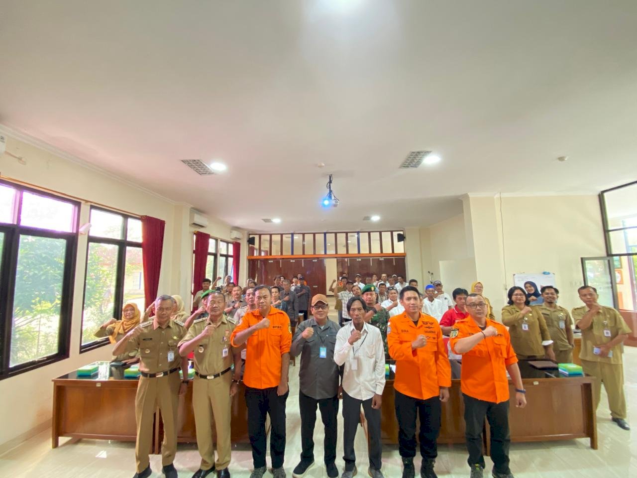 Tingkatkan Kesiapsiagaan, Kecamatan Klaten Tengah Ikuti Pelatihan Medical First Responder (MFR)