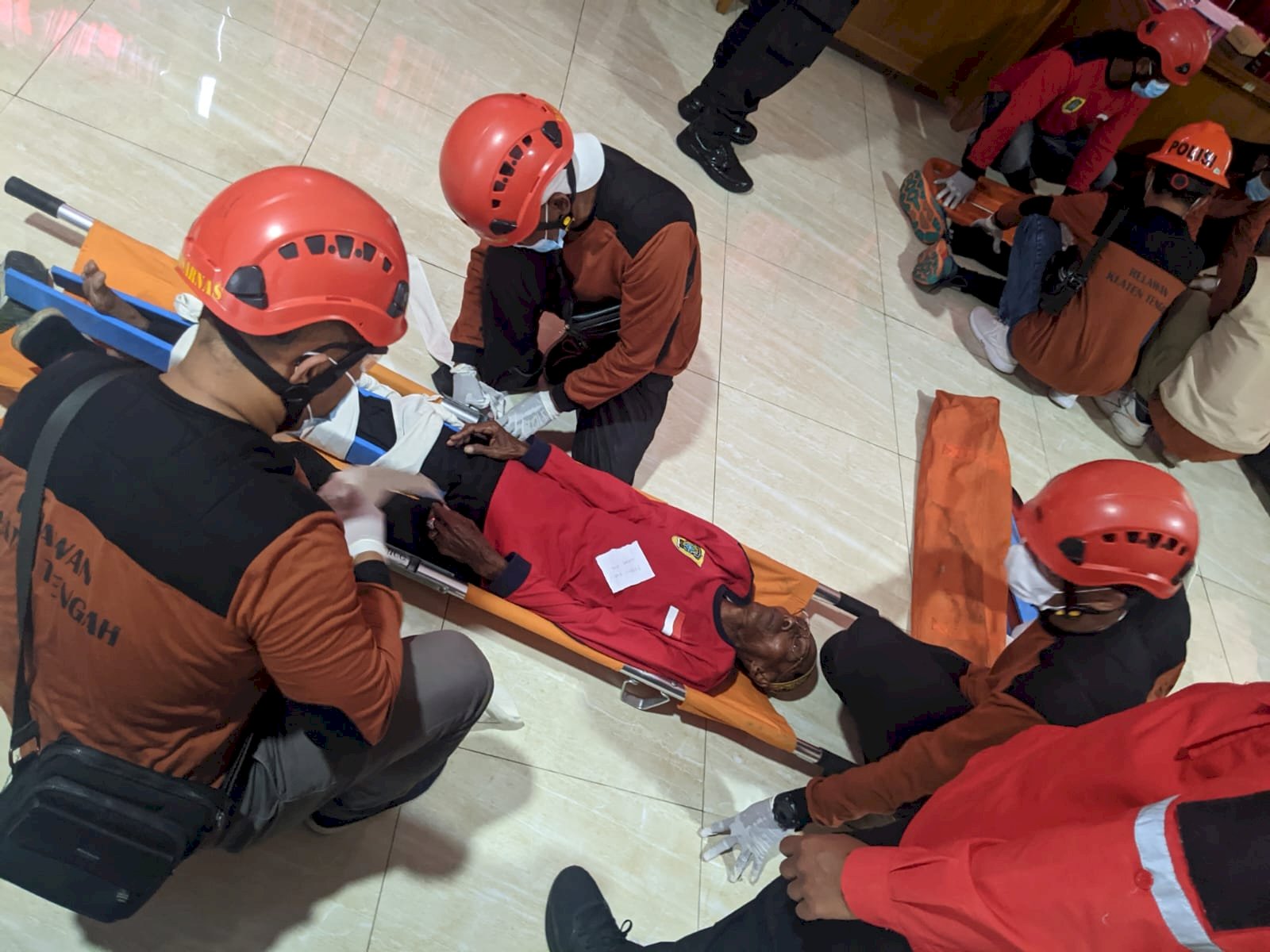 Tingkatkan Kesiapsiagaan, Kecamatan Klaten Tengah Ikuti Pelatihan Medical First Responder (MFR)